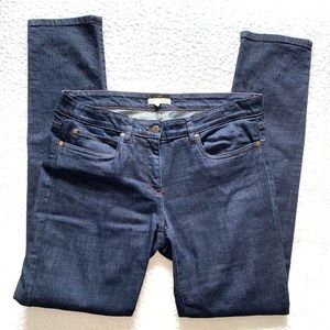 Eileen Fisher Dark Wash Straight Leg Jeans